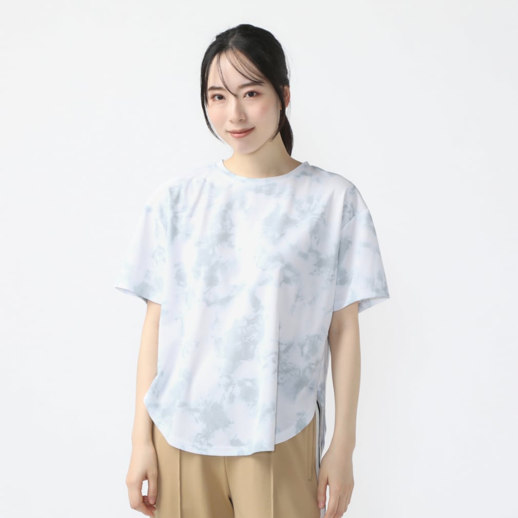 ティゴラ iCOOL アイクール 涼感ウェア レディース 半袖 機能 Tシャツ 