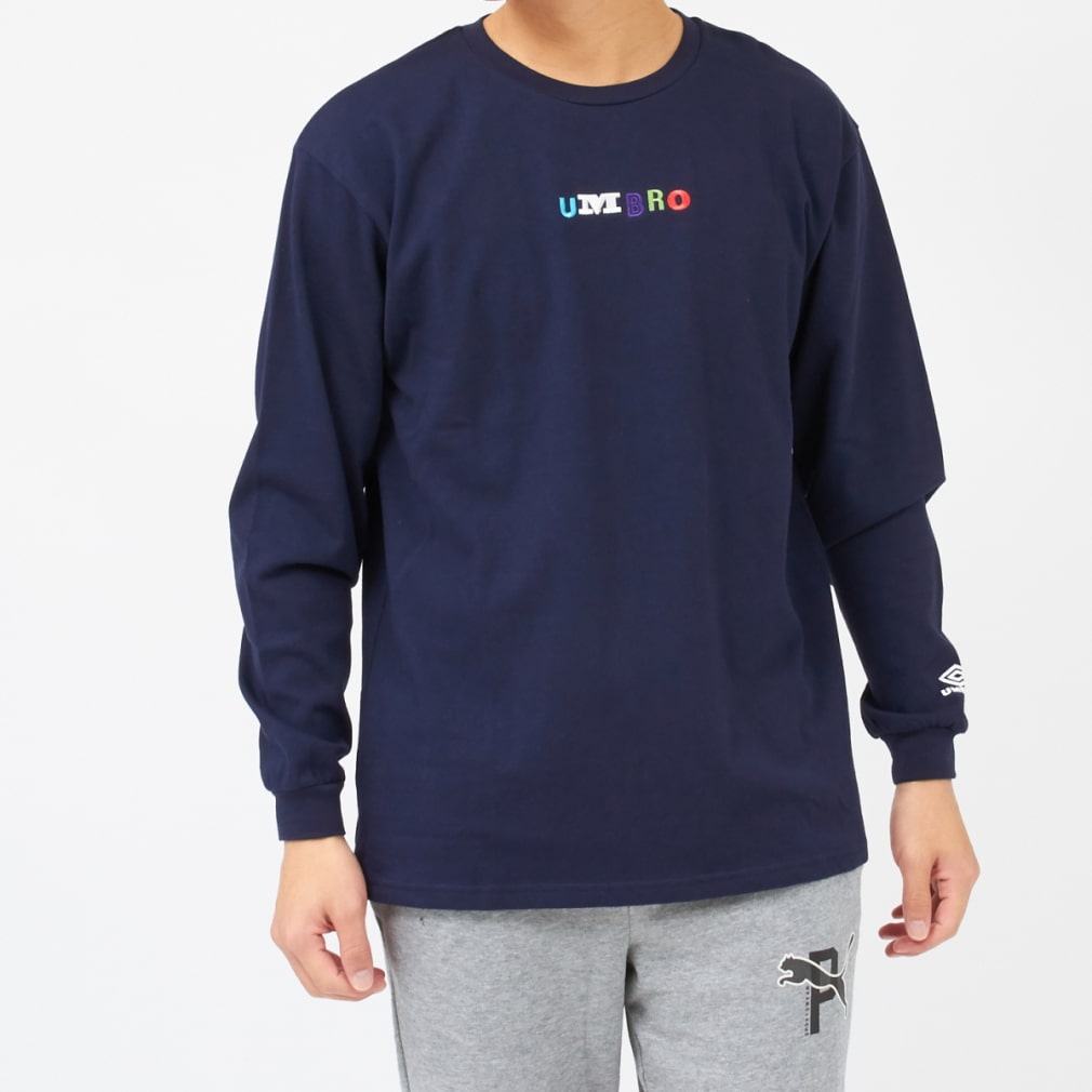 アンブロ 長袖機能Tシャツ ナガソデクルーシャツ ULUOJB51 スポーツ