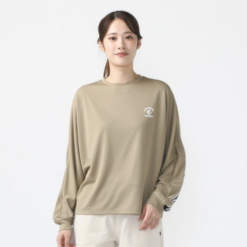 コンバース レディース ノースリーブ 機能 シャツ CS TAPE LS TEE 4430002スポーツウェア Converse