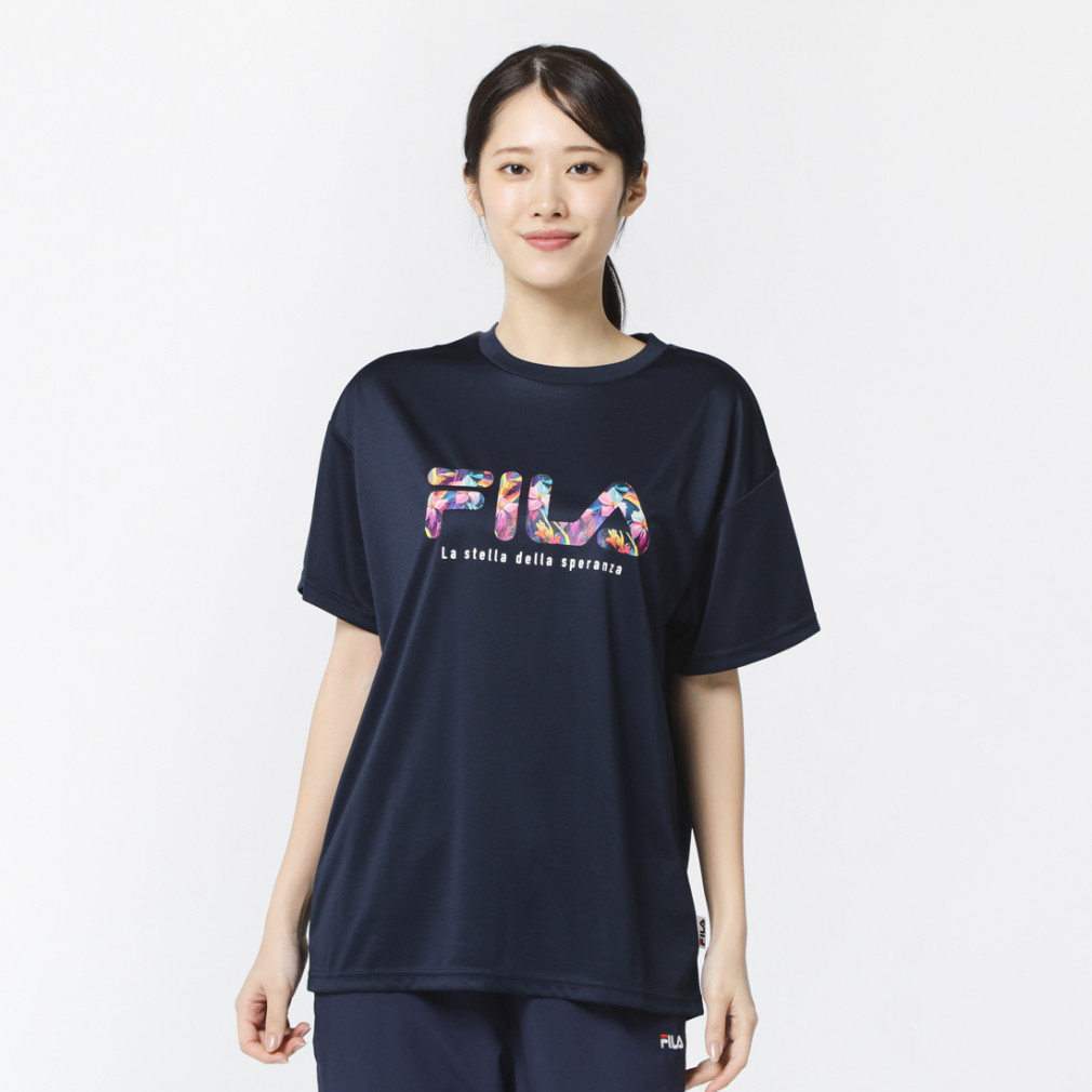 フィラ レディース 半袖 Tシャツ 冷感メッシュTシャツ FL-9A22024TS