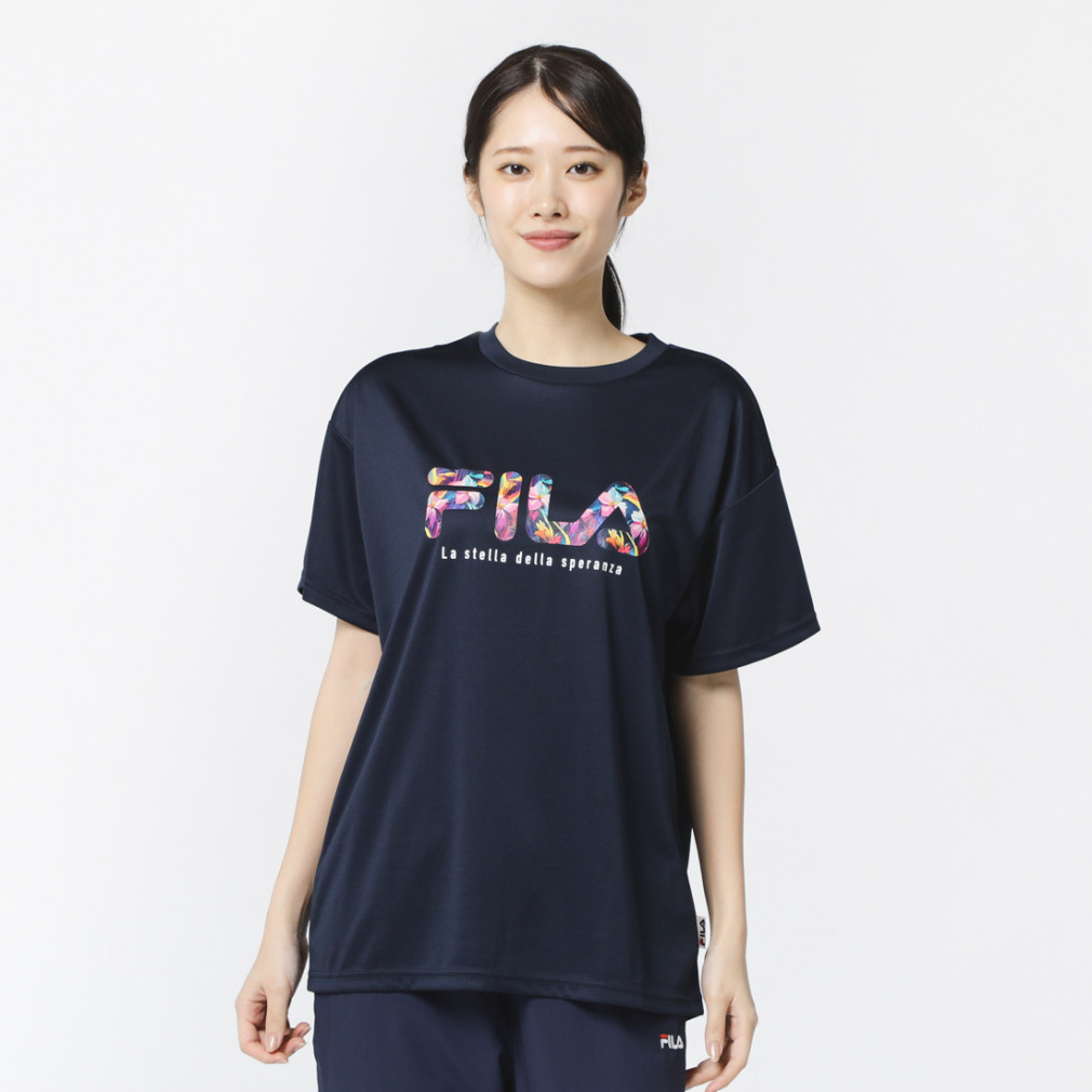 フィラ レディース 半袖 Tシャツ 冷感メッシュTシャツ FL-9A22024TS 