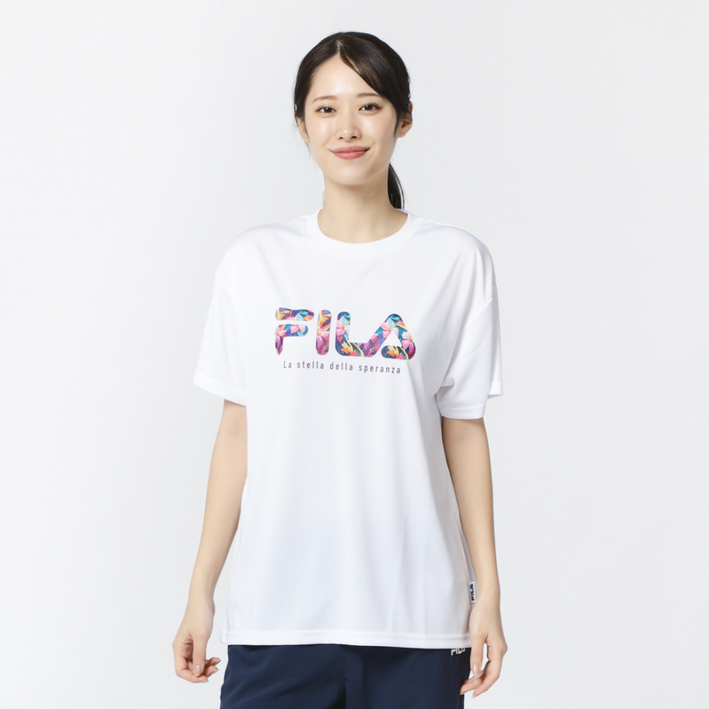 フィラ レディース 半袖 Tシャツ 冷感メッシュTシャツ FL-9A22024TS