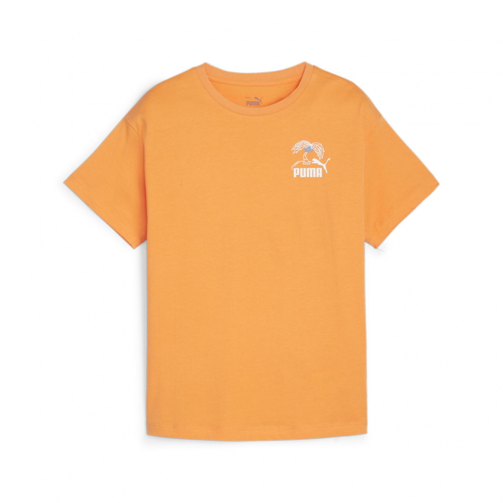 プーマ ジュニア キッズ 子供 半袖 Tシャツ ESS+ MID 90s バックプリント Tシャツ 681329 スポーツウェア PUMA