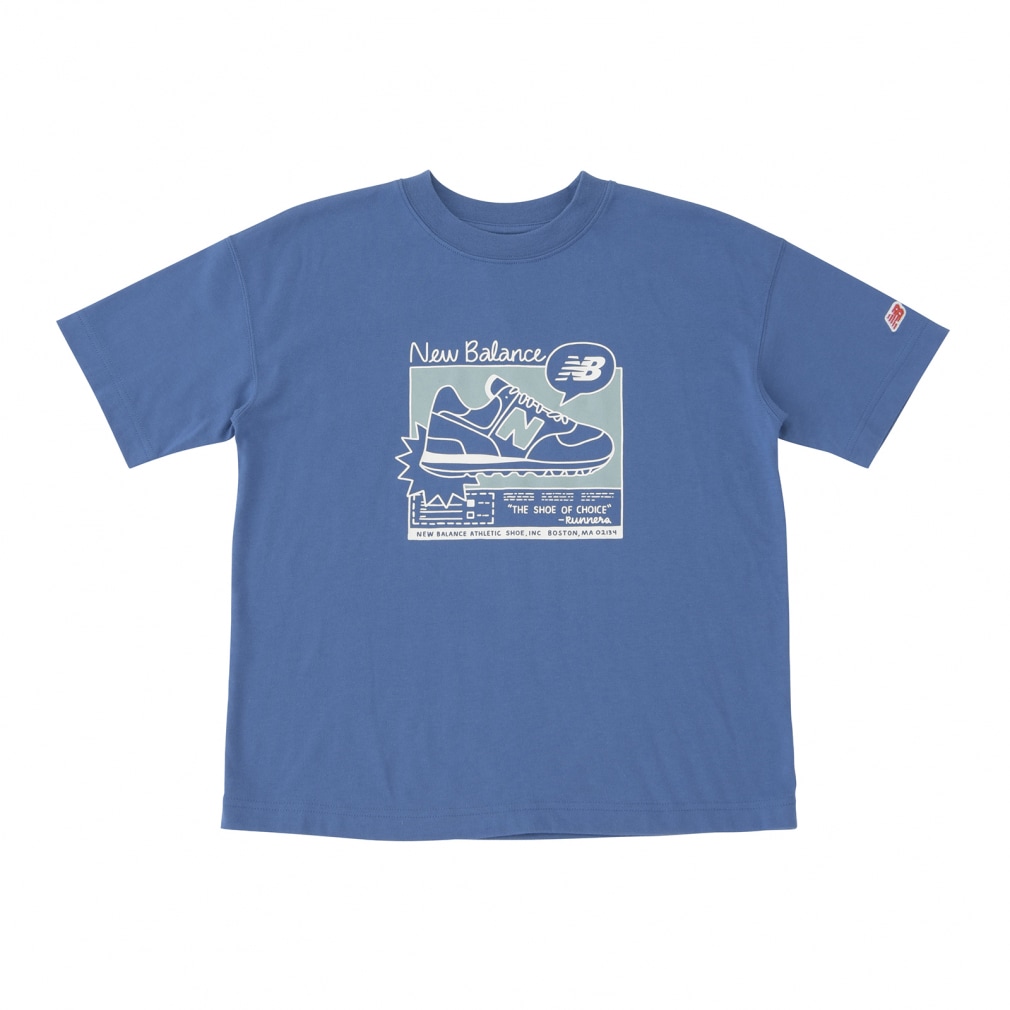 ニューバランス ジュニア キッズ 子供 半袖 Tシャツ GraphicショートスリーブT 吸水速乾 ABT45061 スポーツウェア New Balance