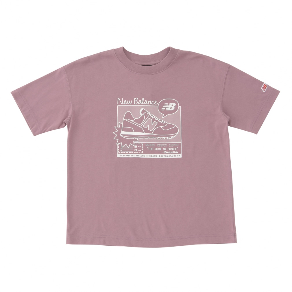ニューバランス ジュニア キッズ 子供 半袖 Tシャツ GraphicショートスリーブT 吸水速乾 ABT45061 スポーツウェア New  Balance
