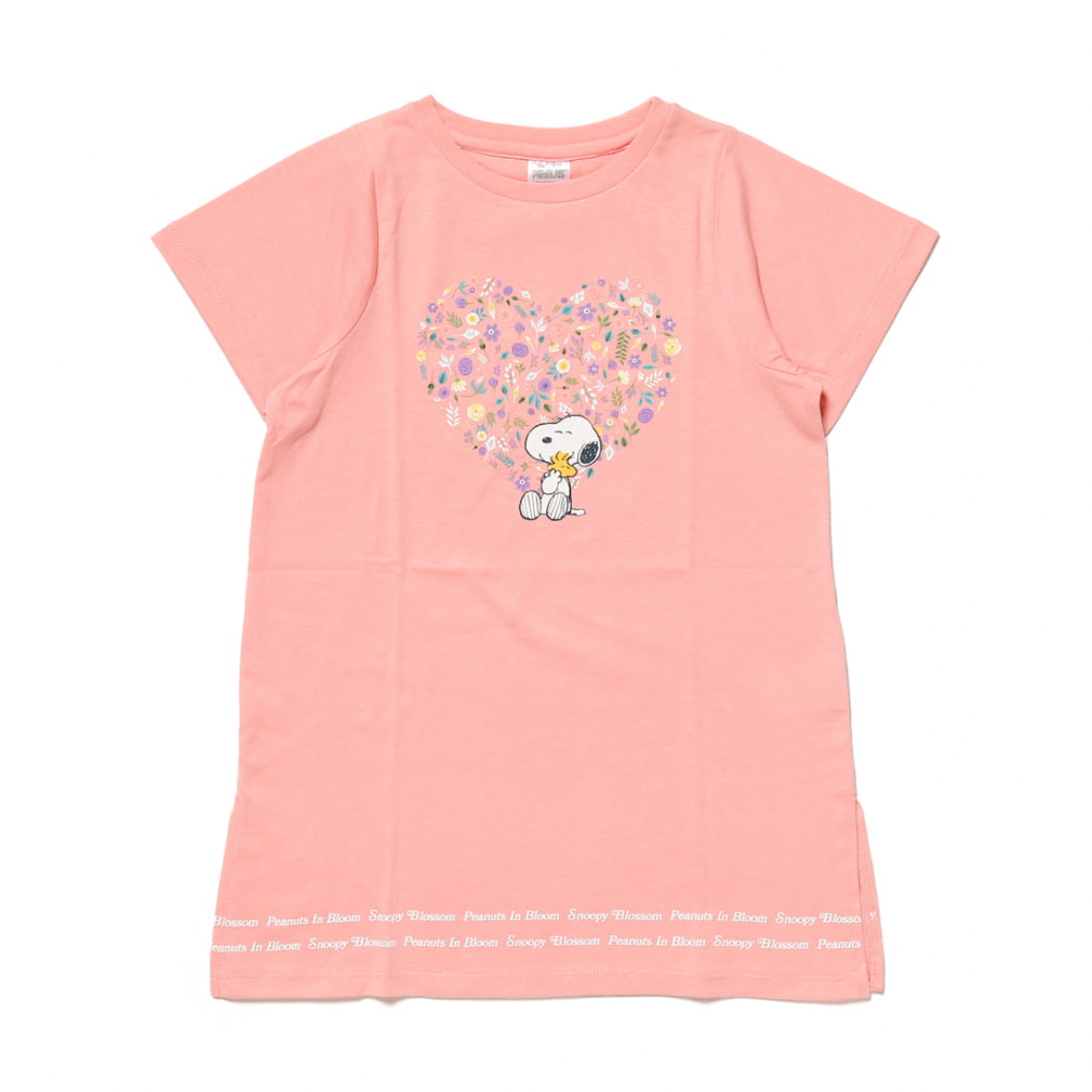 ピーナッツ スヌーピー ジュニア キッズ 子供 半袖Tシャツ JTC天竺半袖Tシャツ PN-9C42322TSG スポーツウェア PEANUTS  SNOOPY