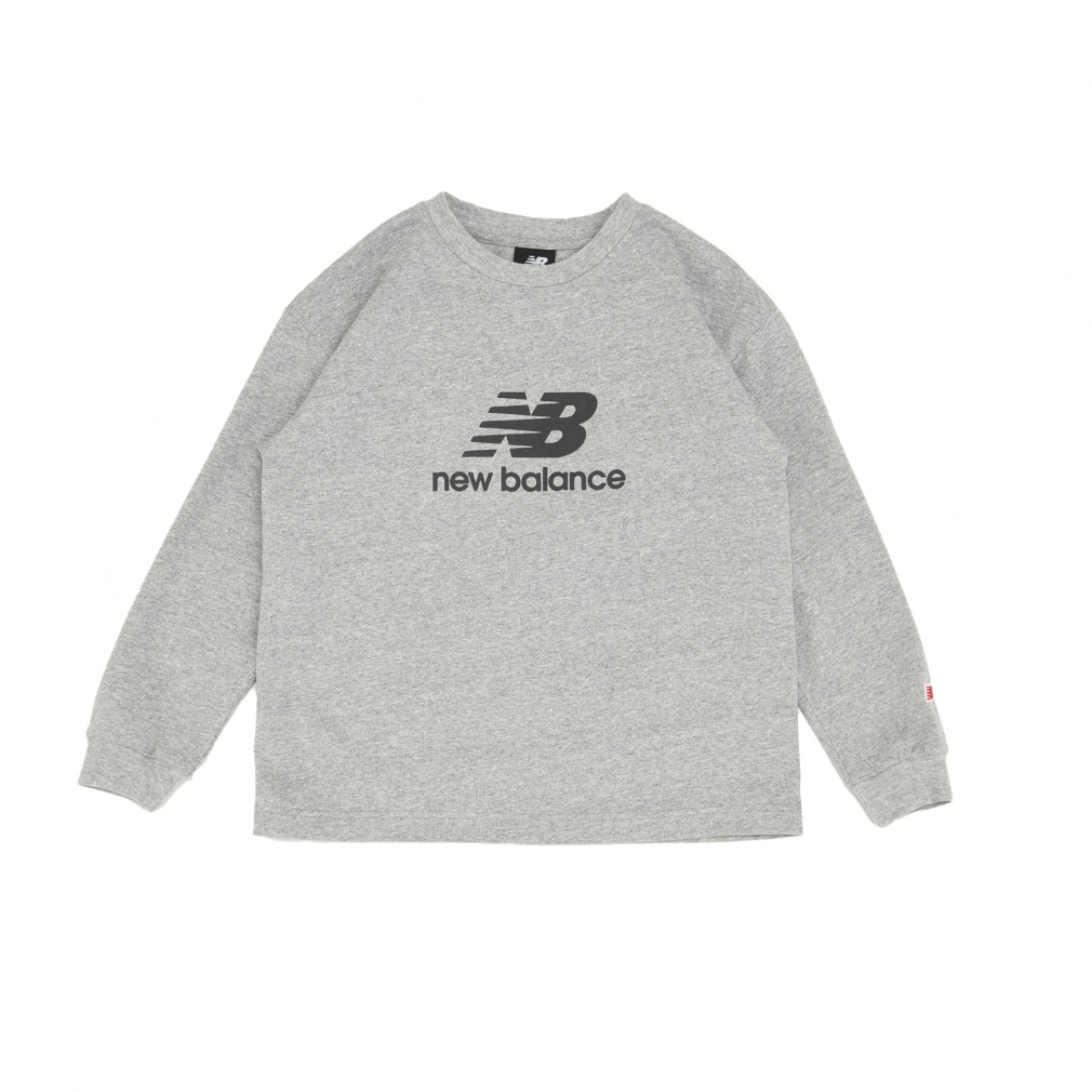 ニューバランス ジュニア キッズ 子供 長袖 Tシャツ ロングスリーブTシャツ ABT35160 スポーツウェア New Balance  2023fw_nb_cl