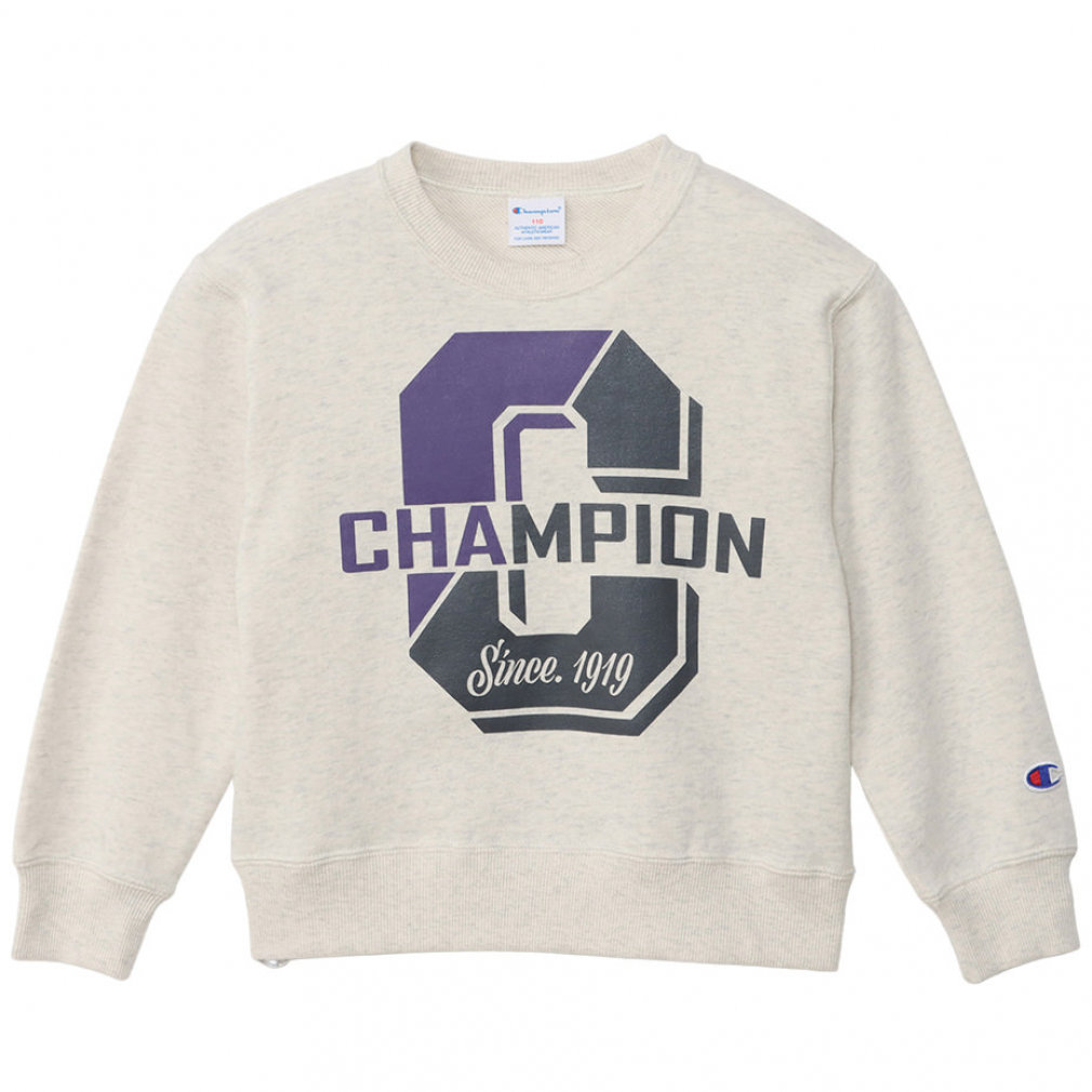 チャンピオン ジュニア キッズ 子供 スウェット トレーナー CREW NECK