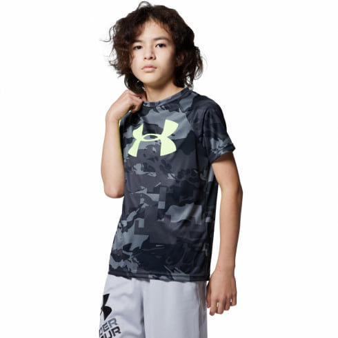 アンダーアーマー ジュニア キッズ 子供 半袖機能tシャツ Ua Tech Big Logo Printed Ss スポーツウェア Under Armour 公式通販 アルペングループ オンラインストア