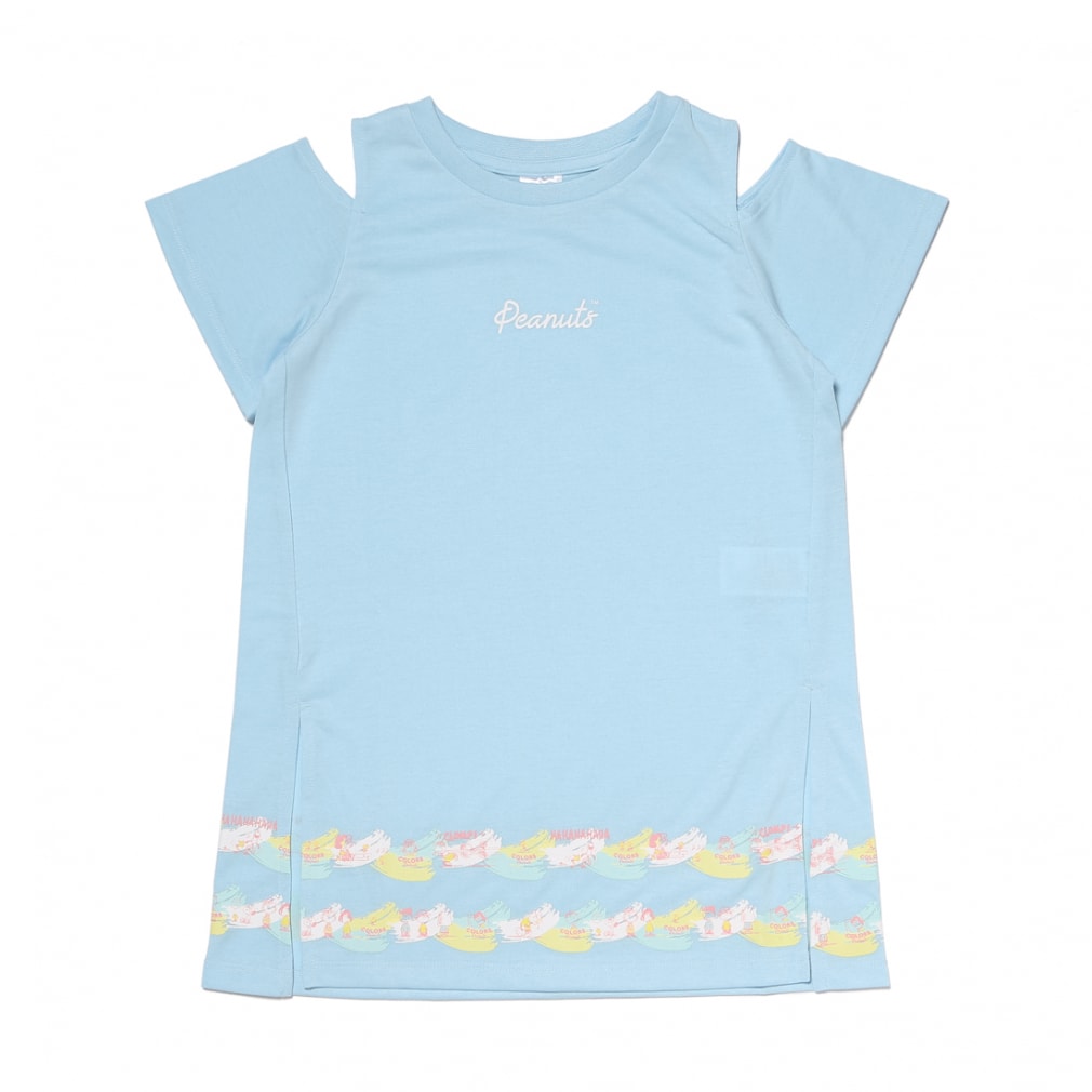 ピーナッツ スヌーピー ジュニア キッズ 子供 半袖 機能 Tシャツ JTC